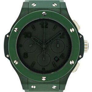 Hublot 44mm Big Bang Green $18K MSRP Ceramic Limited Edition- 301.GI.5290.RG!